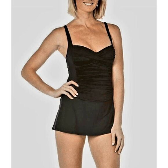 NEW WITH TAGS  ROSE• MARIE• REID  SWEETHEART SWIMDRESS ADJUSTABLE STRAPS - Picture 1 of 7